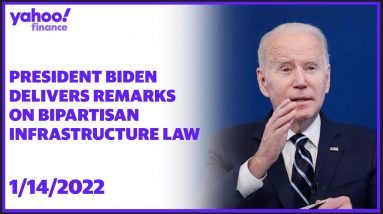 LIVE: President Biden remarks on Bipartisan Infrastructure Law an plans to rebuild bridges in the US