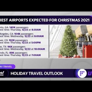 Holiday travel outlook: Expect 2019-level crowds in airports this Christmas, economist says