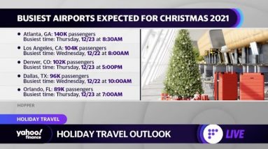 Holiday travel outlook: Expect 2019-level crowds in airports this Christmas, economist says