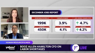 'Compensation is very important' amid labor market tightness: Booz Allen CFO