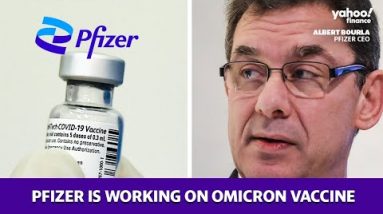 Pfizer CEO says Omicron vaccine will be ready in March