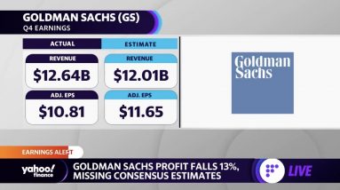 Earnings: Goldman Sachs profit slips, BNY Mellon posts Q4 beat, PNC and Truist beat EPS estimates