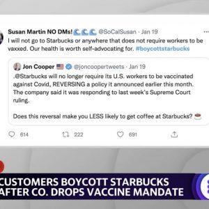 Starbucks scraps vaccine mandate after Supreme Court ruling