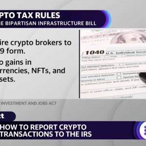 Taxes: How to report crypto transactions to the IRS