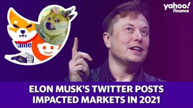 Tesla CEO Elon Musk's top tweets from 2021 that shook up the price of cryptocurrencies and stocks