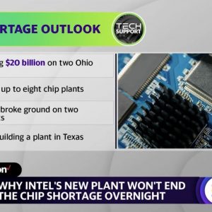 Why Intel’s new plant won’t end the chip shortage overnight